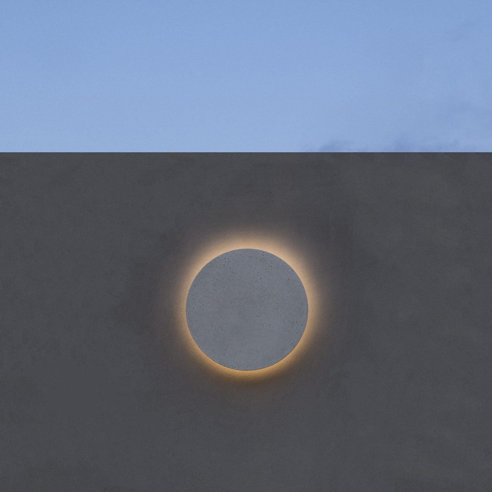 Skandinavisk Terrazzo LED-vägglampa – Elegant rund accentlampa