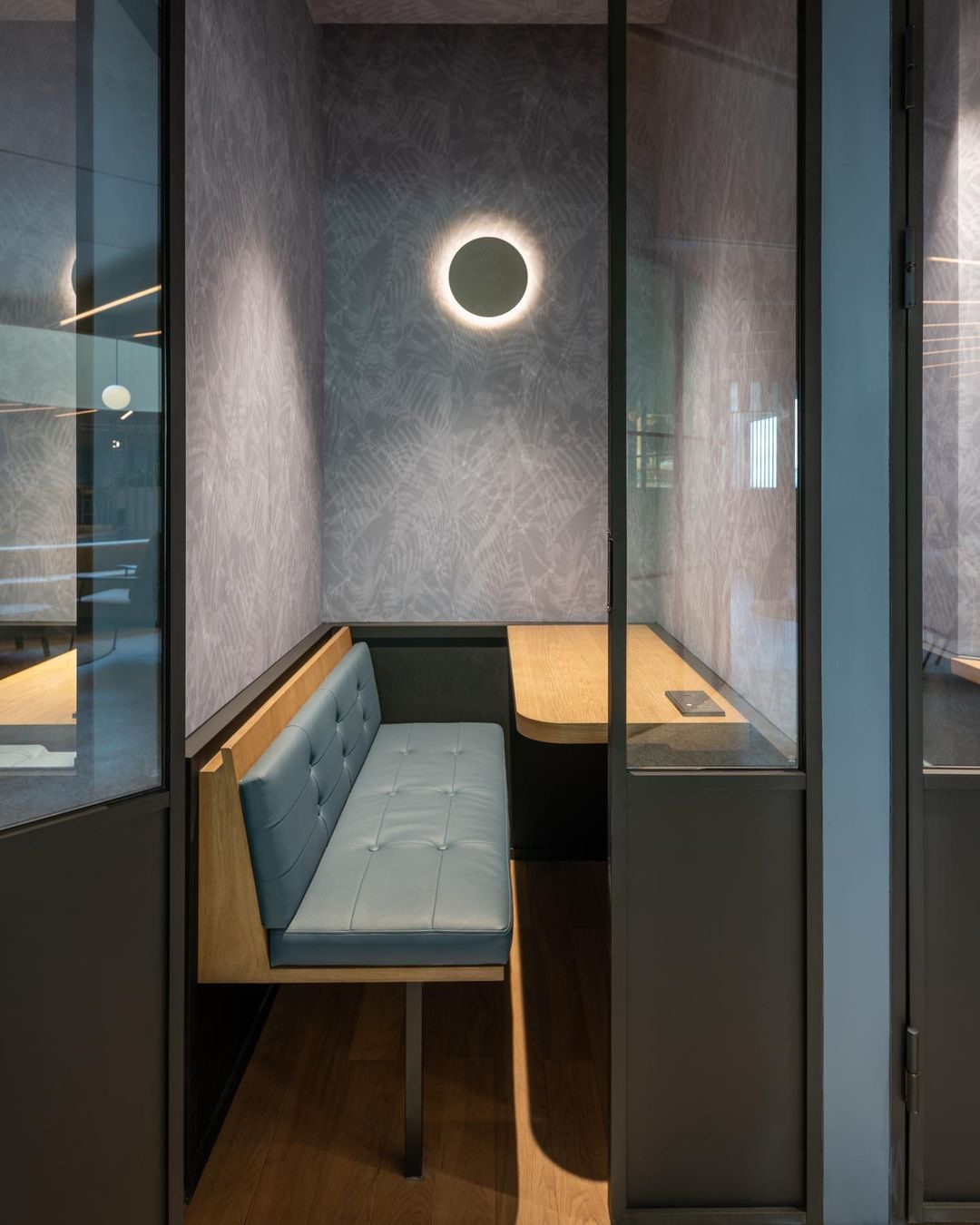 Skandinavisk Terrazzo LED-vägglampa – Elegant rund accentlampa