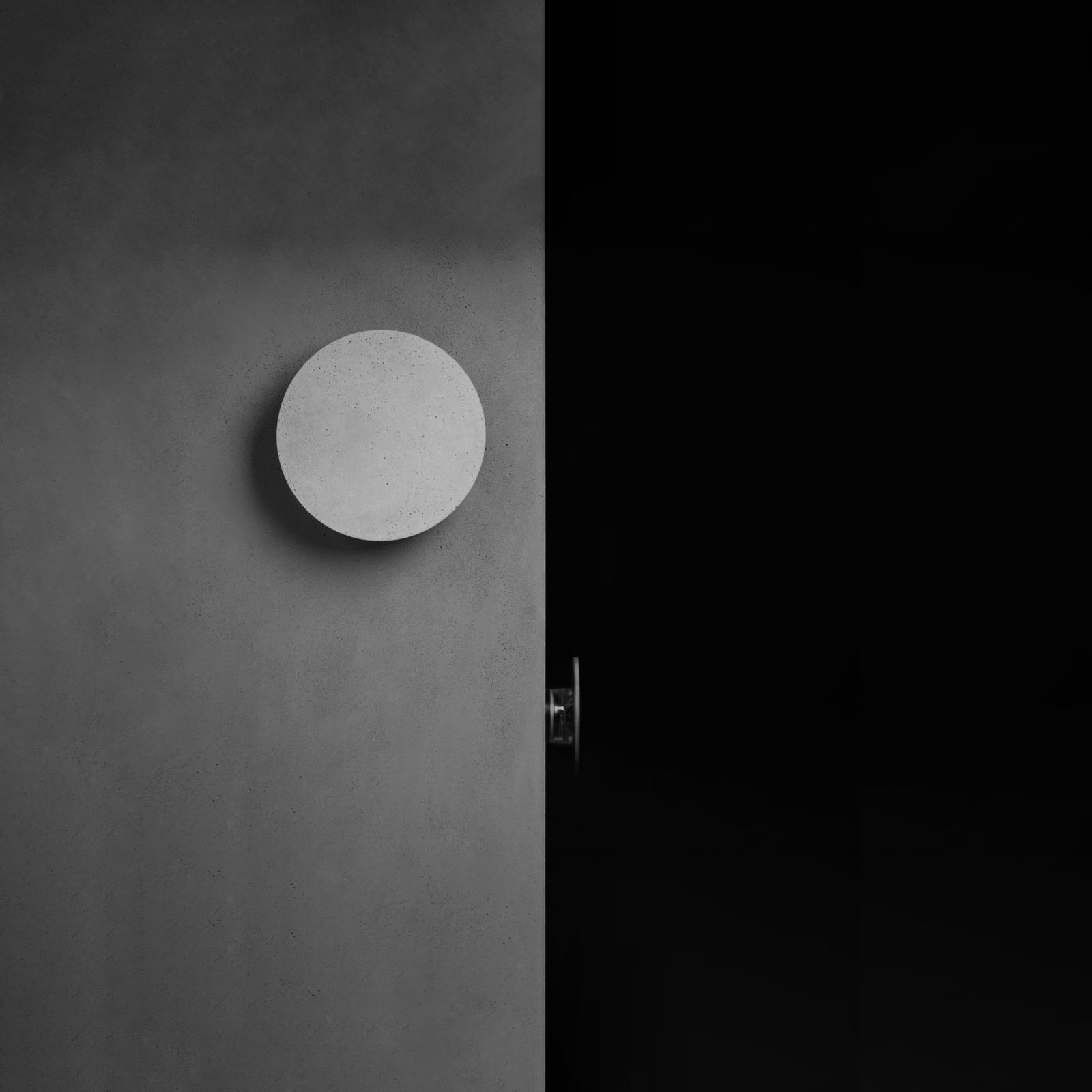 Skandinavisk Terrazzo LED-vägglampa – Elegant rund accentlampa