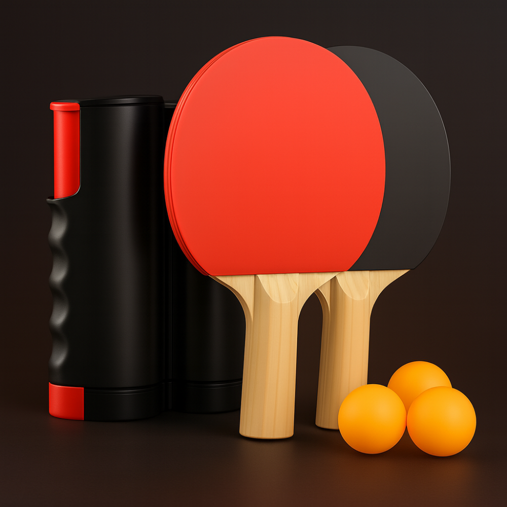 Pingisspelset för pingis på språng – Klippnät för både inomhus- och utomhusspel