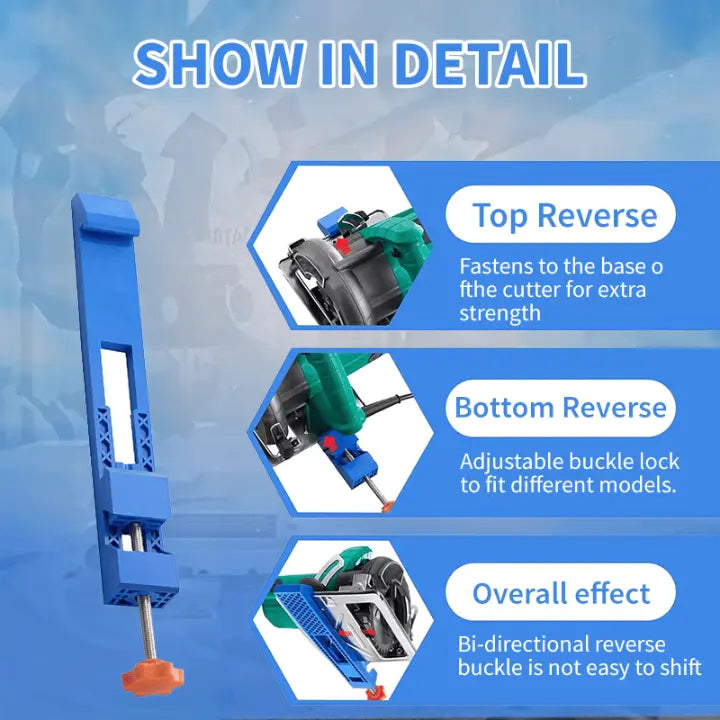 Halkfri precisionsskärguide – Säkert och exakt skärverktyg för hemmakök