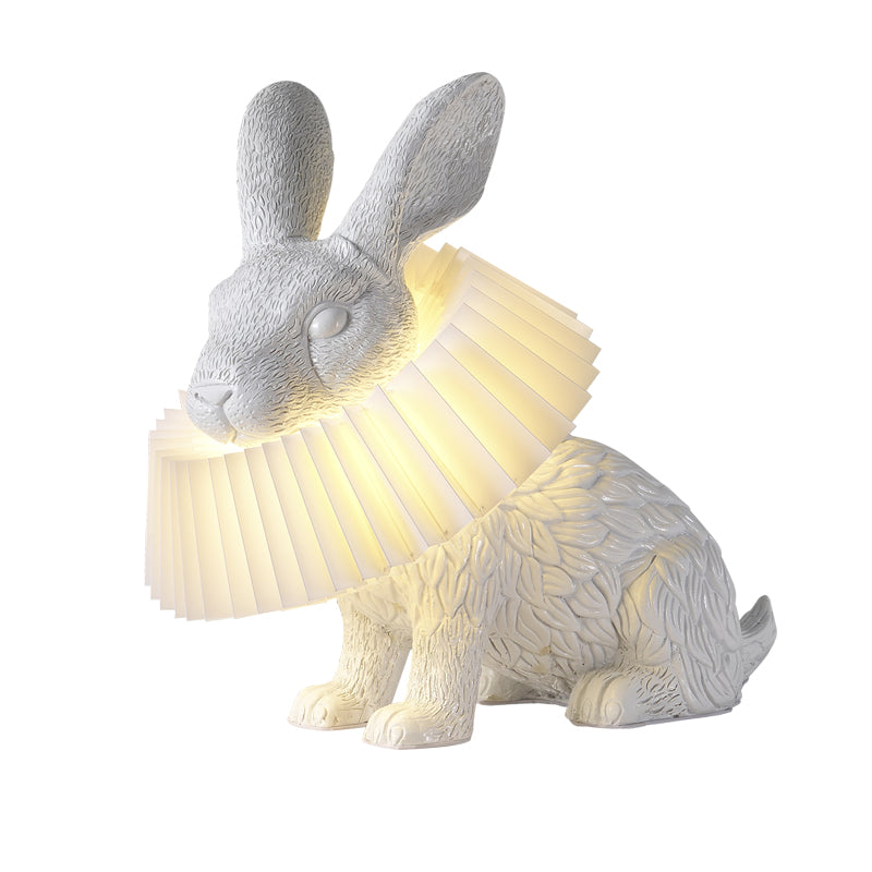 Nyckfull Bunny Glow Bordlampa – Modern djurinspirerad nattlampa