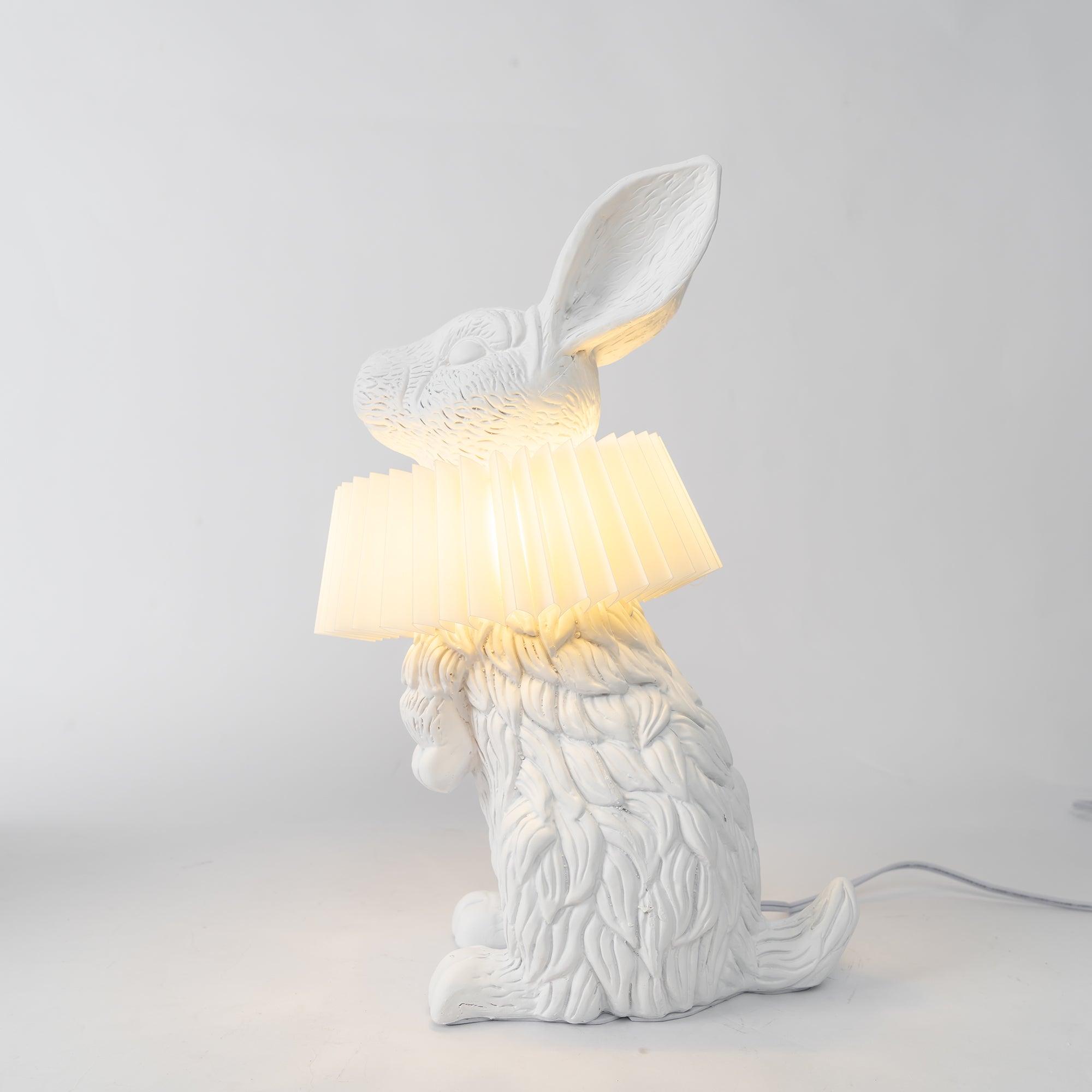 Nyckfull Bunny Glow Bordlampa – Modern djurinspirerad nattlampa