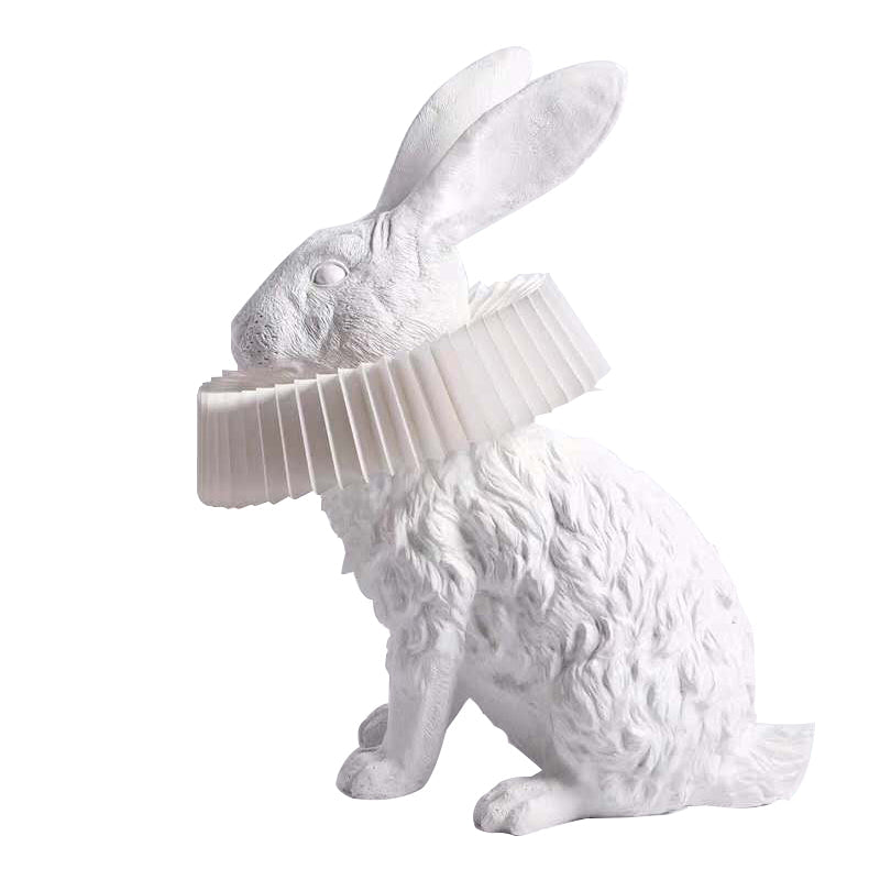 Nyckfull Bunny Glow Bordlampa – Modern djurinspirerad nattlampa