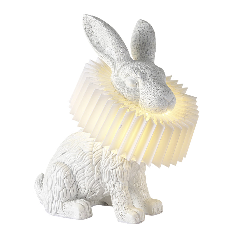 Nyckfull Bunny Glow Bordlampa – Modern djurinspirerad nattlampa
