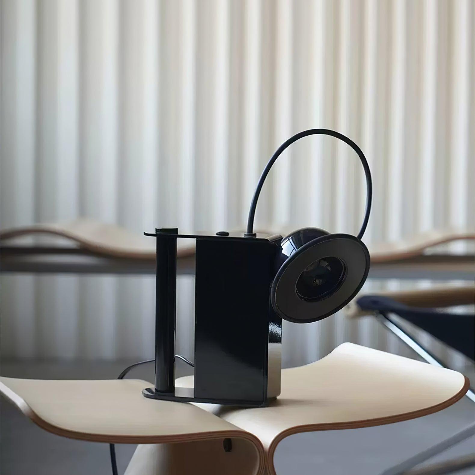 Gammaldags kamerabordslampa - Snygg LED-lampa för kontor och heminredning