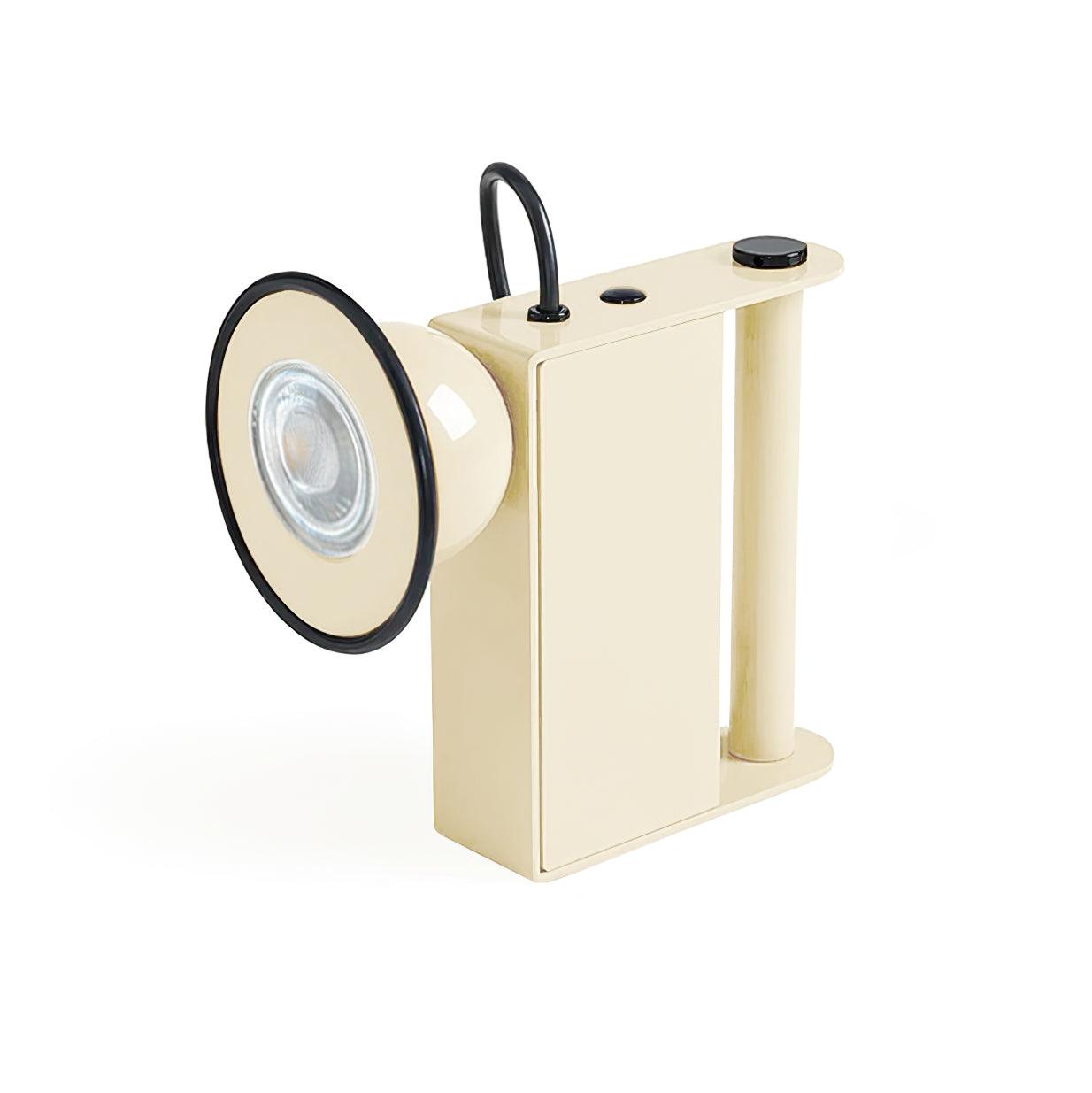 Gammaldags kamerabordslampa - Snygg LED-lampa för kontor och heminredning