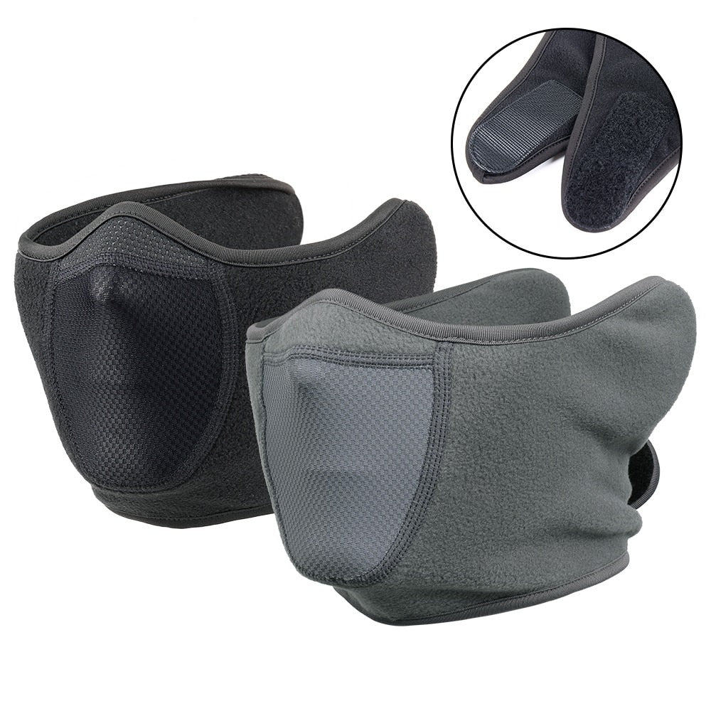 Termisk hals- och ansiktsvärmare – vindtät, andningsbar och vinterklar komfort