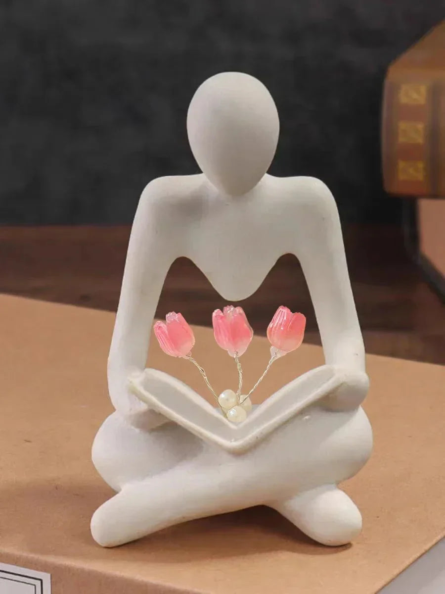 Mysig nattlampa för läsare – Kreativ bokinspirerad lampa för sovrum och arbetsrum