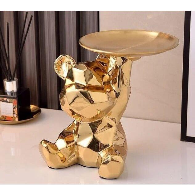 Geometrisk björnstaty