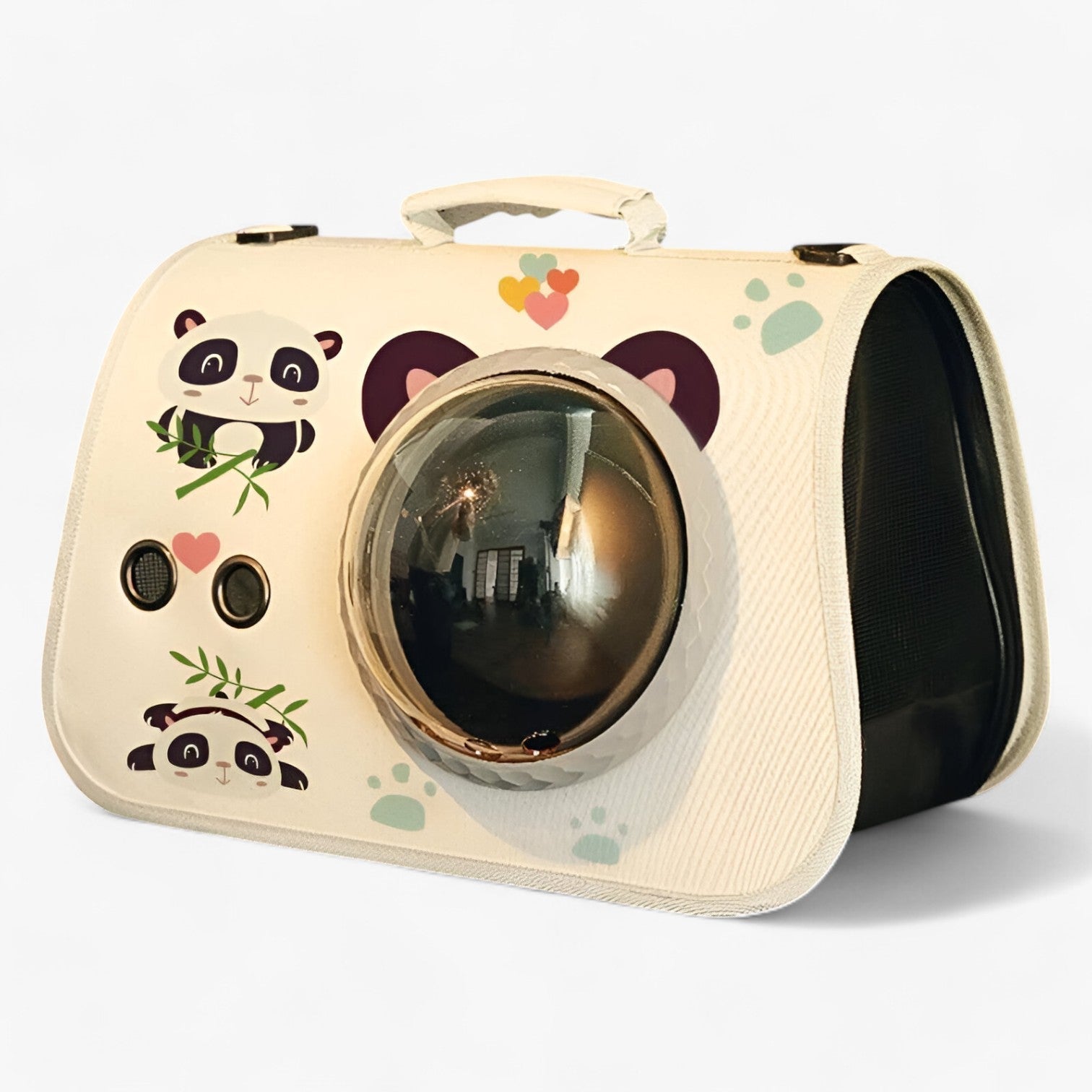 Transparent kattbärryggsäck – Luftig, bekväm reseväska