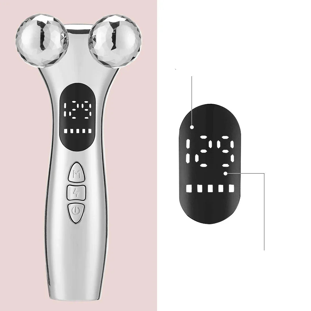 Mikroströms ansiktstoningsapparat - Skulptera, fastna och definiera dina ansiktskonturer