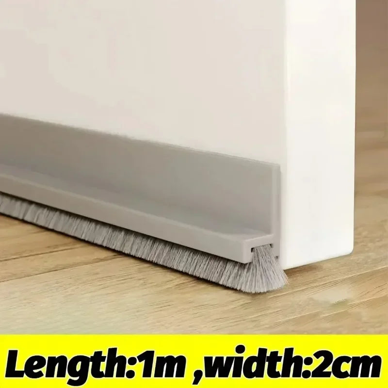 Premium dörrdragstopp – 1 m värmebeständig tätningslist för dörrar och fönster