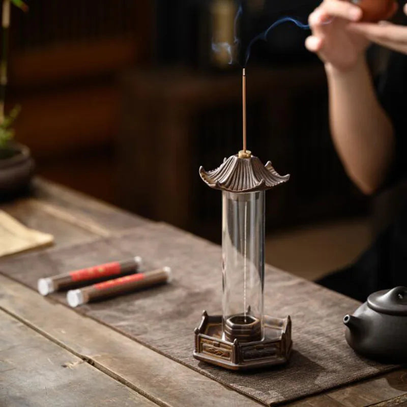 Serene Aroma Pavilion — Elegant rökelsekar för lugn och avkoppling