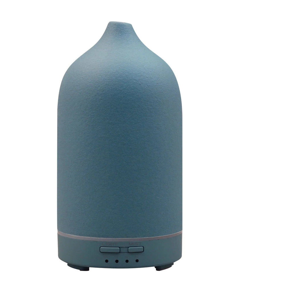 Elegant keramisk ultraljudsaromdiffusor och luftfuktare – eterisk oljedimma för avslappning