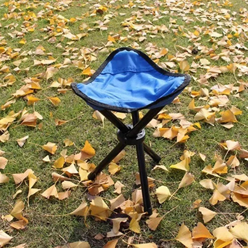 Kompakt hopfällbar resepall – Lätt utomhusstol för camping, vandring och äventyr