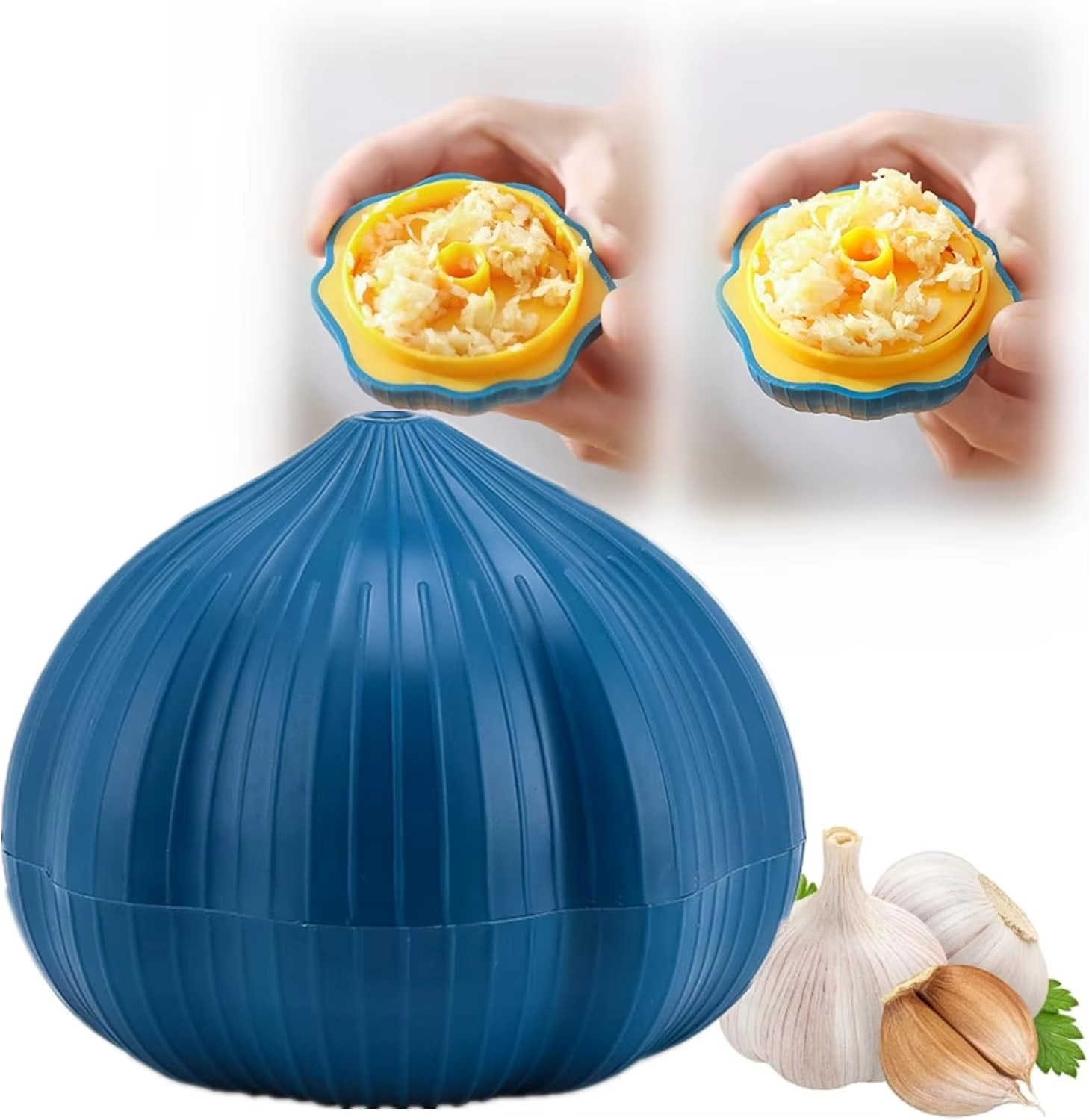 Twist vitlökspress - Livsmedelsklassad plastkrossare och enkel vitlöksskärare