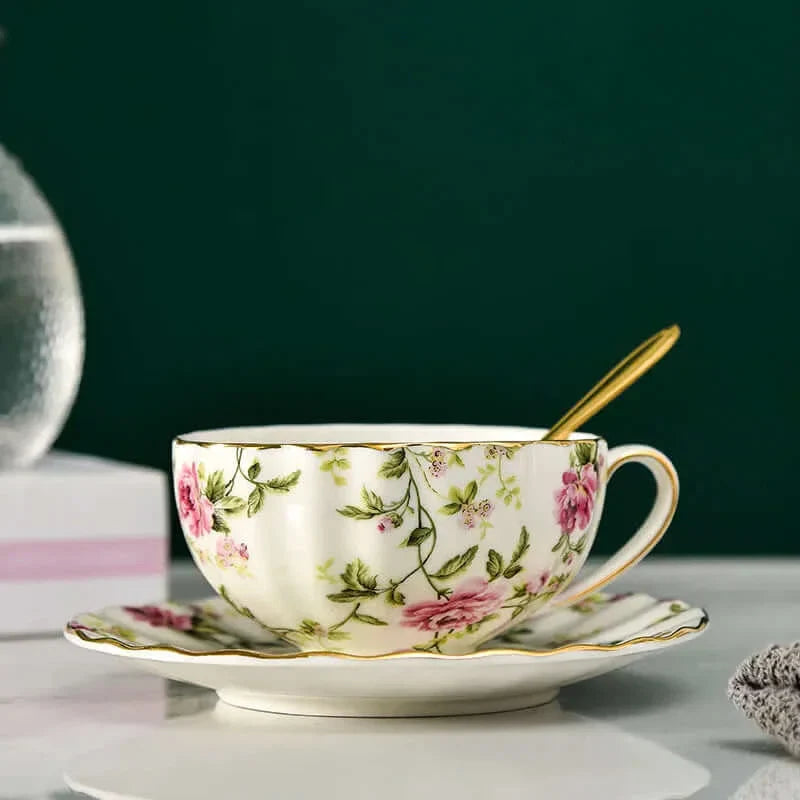 Luxury Bone China Coffee Cup – Utsökt porslinshantverk