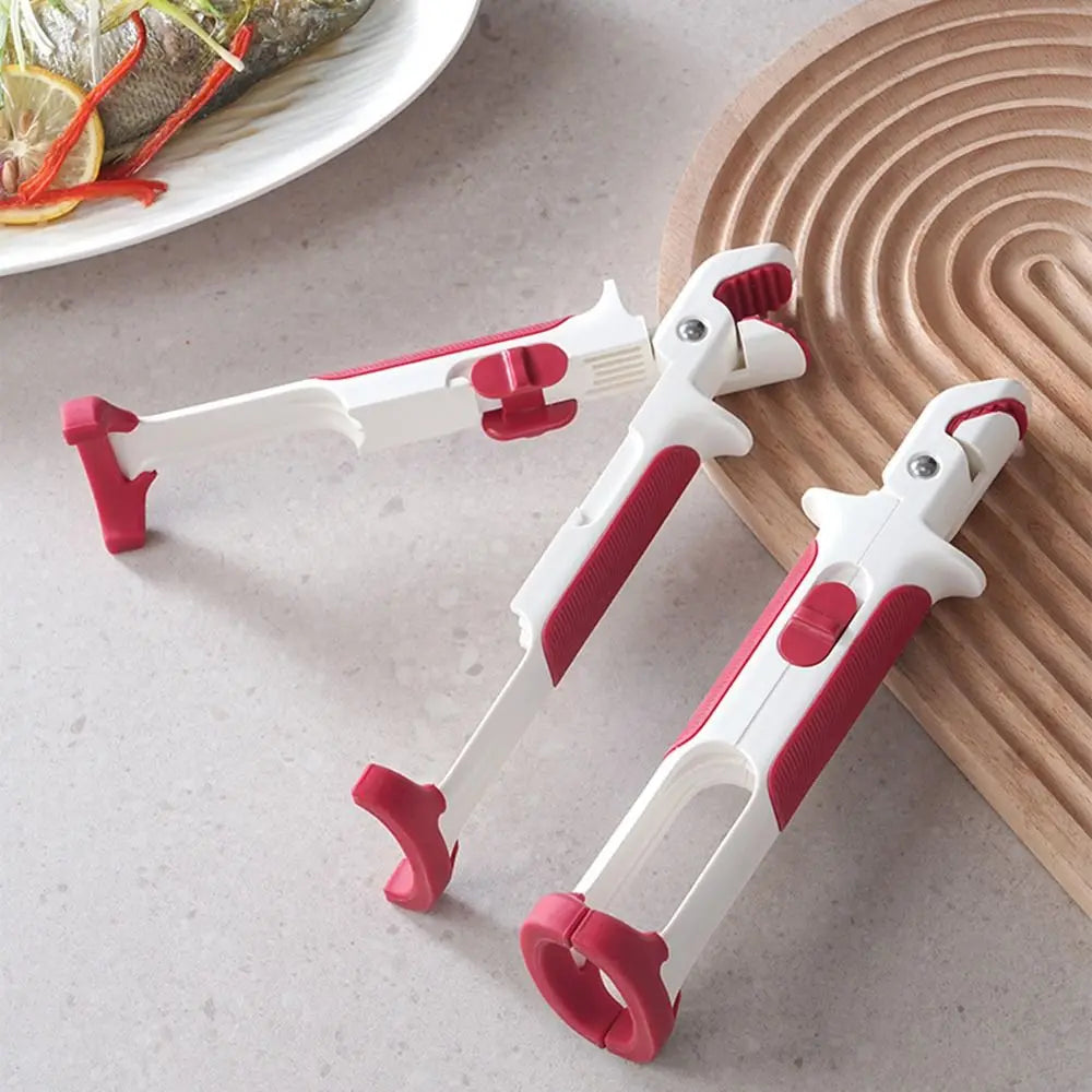 2-i-1 Lyftare och Hållare för Varm Skål – Säkert Grävskyddande Köksredskap