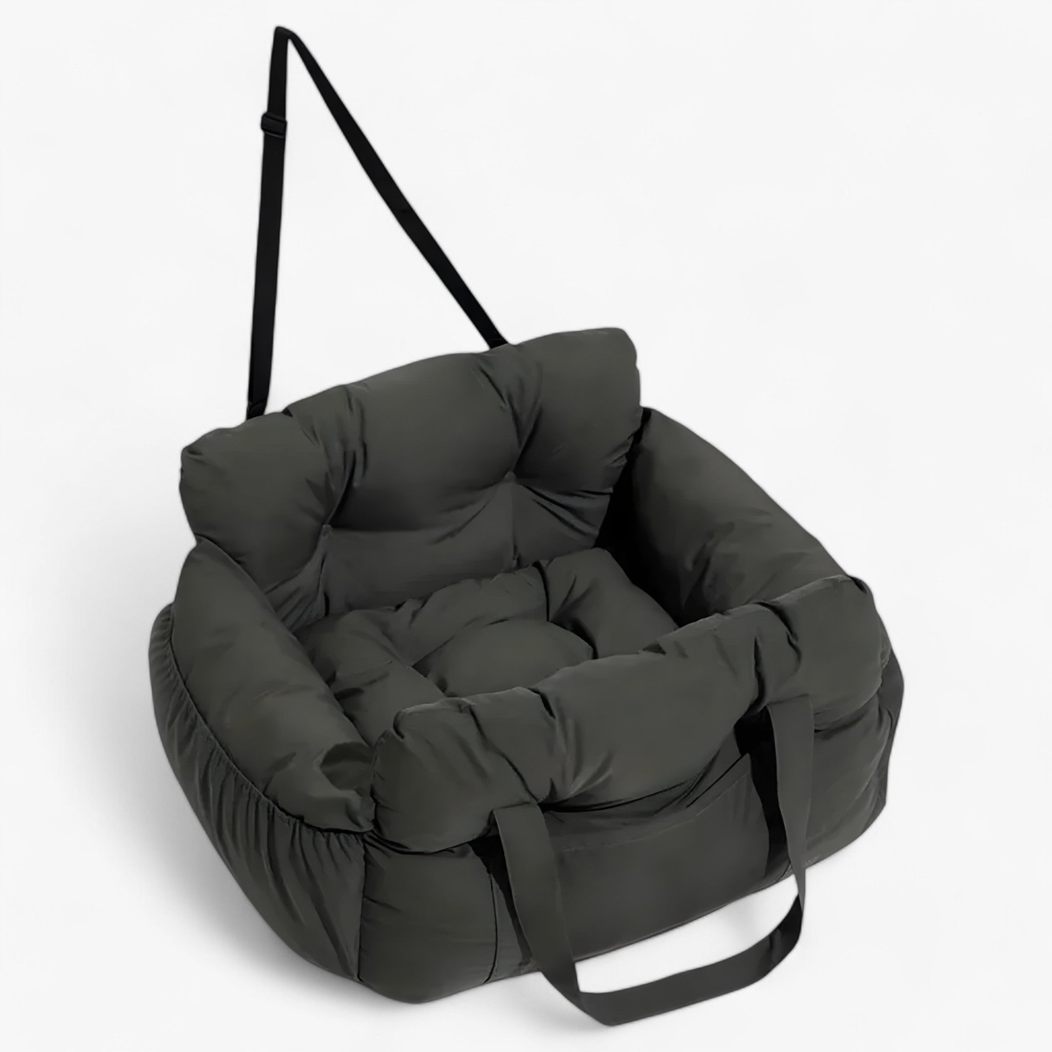 Bärbar bilbarnstolskorg för hundar - Säker och bekväm resebärare för husdjur