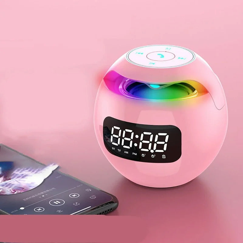 Bluetooth-väckarklocka – Smart LED-skärm med trådlös musik