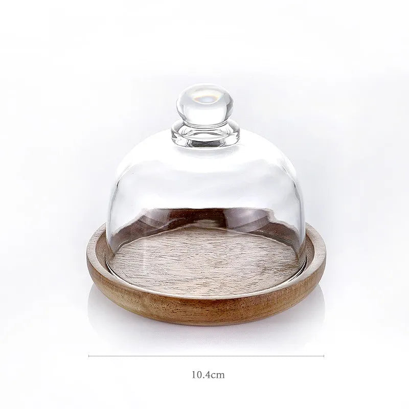 ClearNest - Förvaringsburkar i glas med bambulock