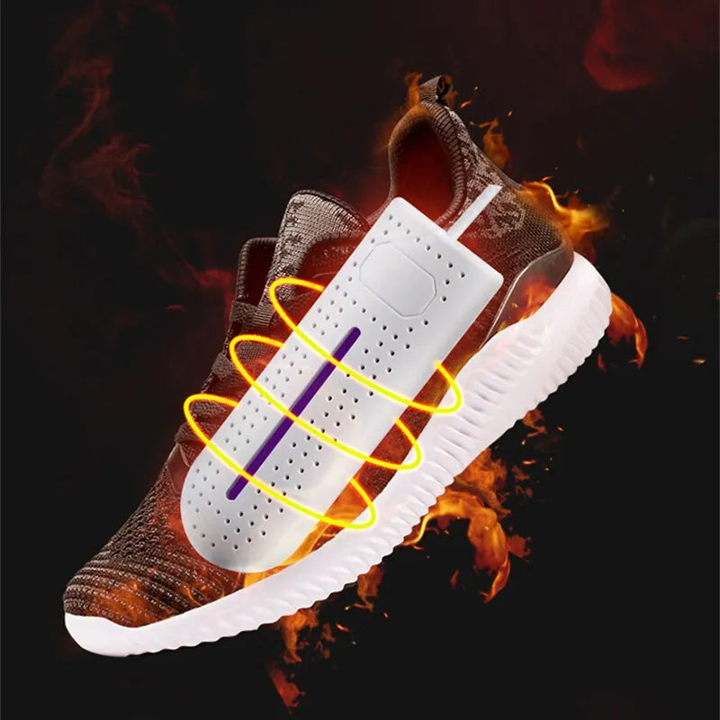 Bärbar UV-skotork och desinfektionsmedel – Snabbtorkande och lukteliminerande skorsterilisator