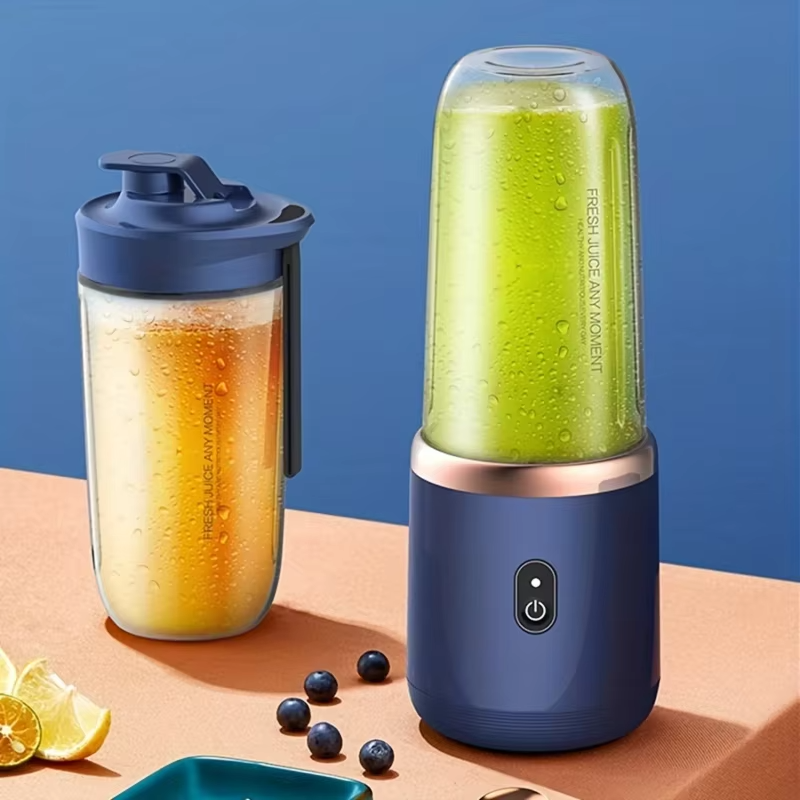 Uppladdningsbar bärbar mixerkopp — Resesmoothiemaskin och iskrossande shaker