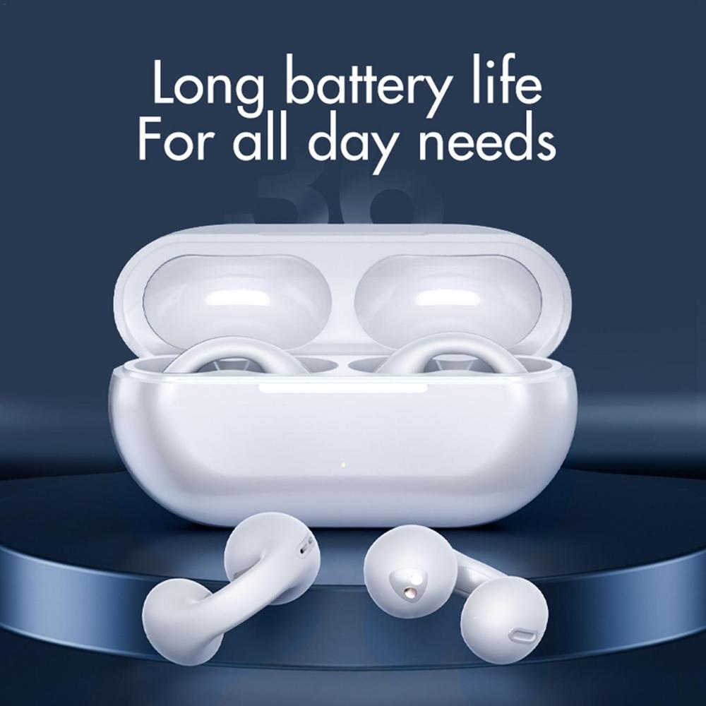 Trådlösa benledningshörlurar – öppen örondesign för säker och bekväm lyssning