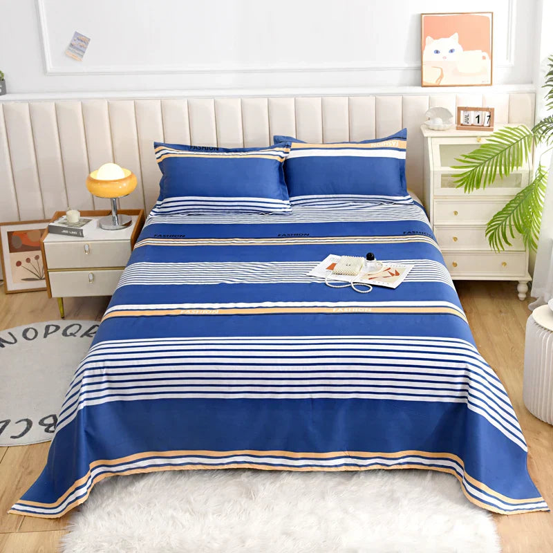 Premiumtryckt bomullspåslakan – Mjukt och snyggt sängkläder för mysiga sovrum