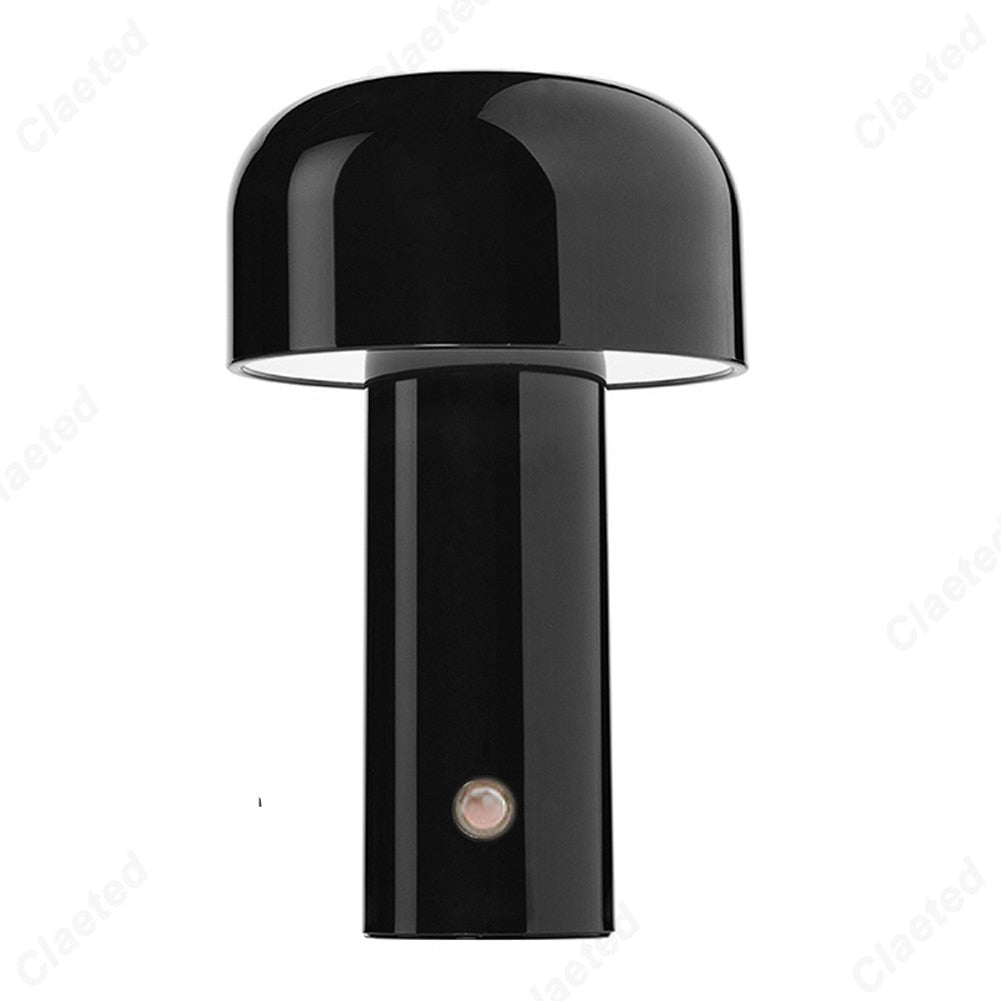 Retrodesign LED-bordslampa trådlös med touch (USB)
