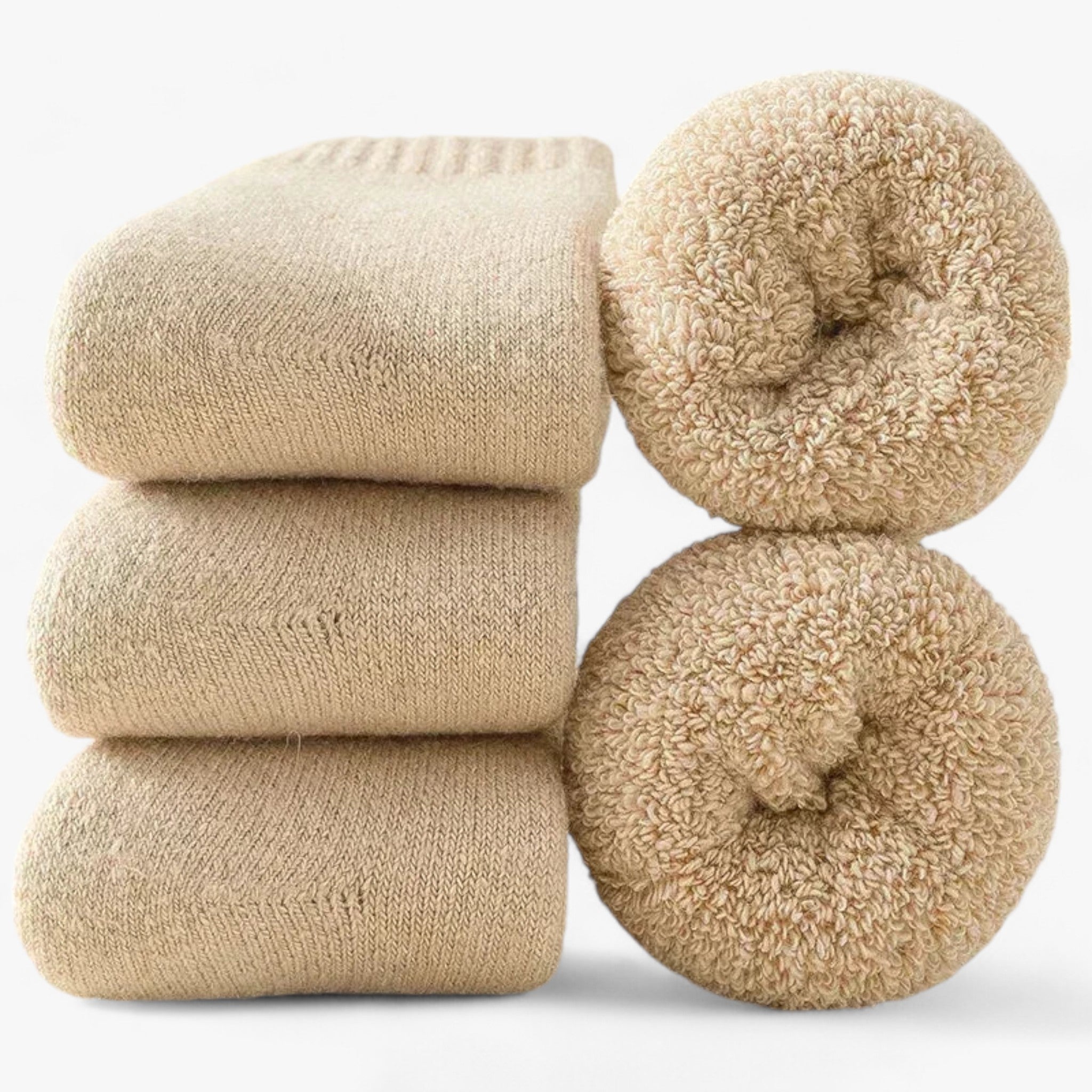 Varma ullstrumpor – Ultramjuka, termiska vinterkläder