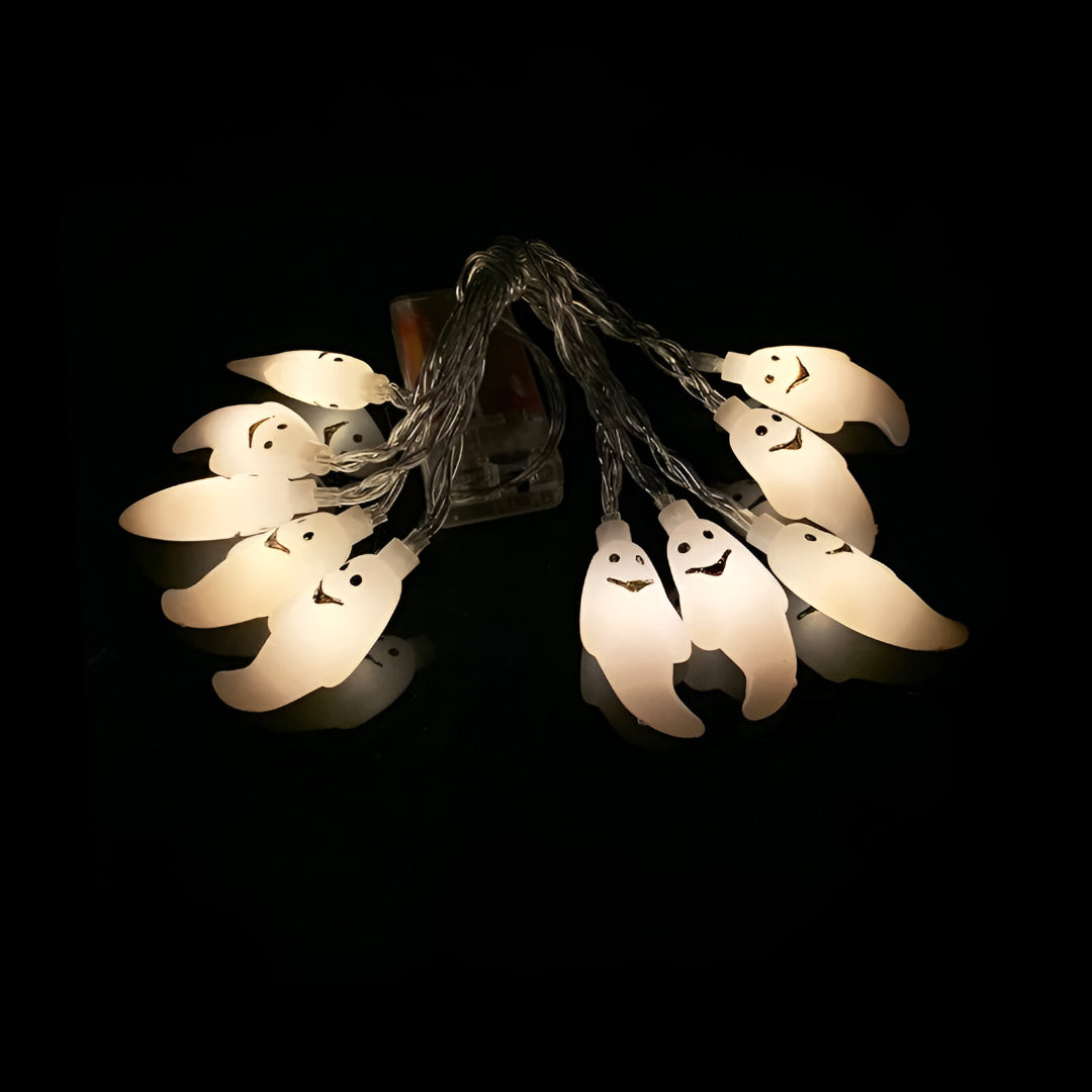 LED-ljusslingor för hemsökt Halloween-dekoration