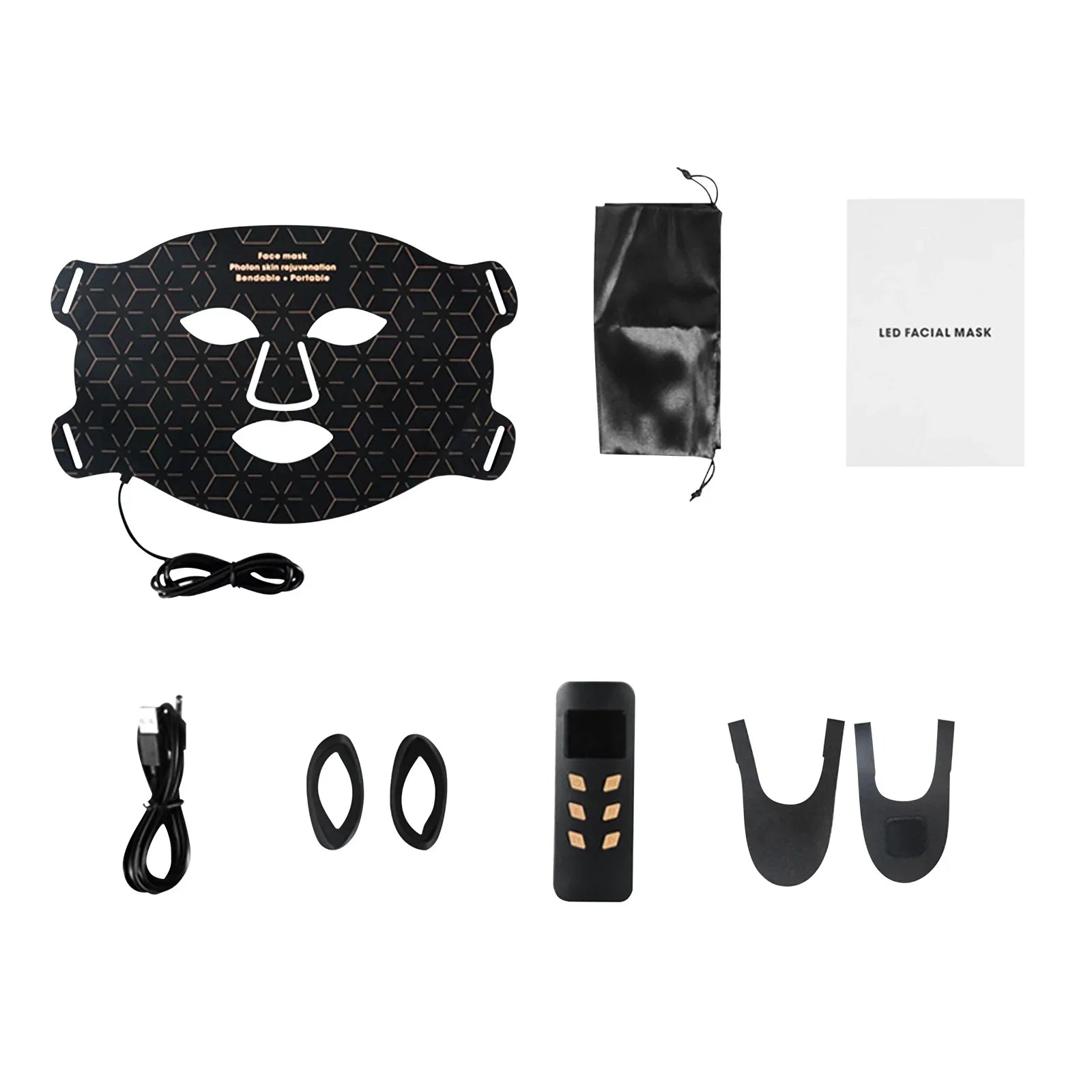 Hudförnyande mask – Avancerad LED-vård för rynkor och finnar