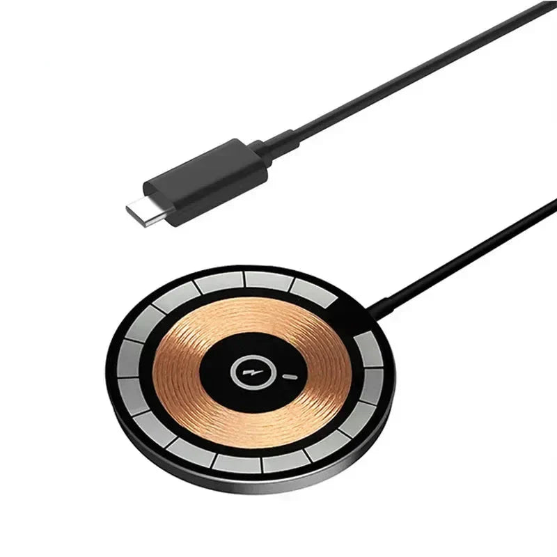 Bärbar - 100W magnetisk laddare för iPhone och AirPods med PD-snabbladdning