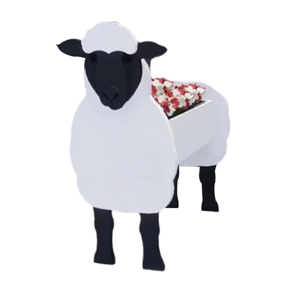 Charmiga trädgårdsdjursfigurer gjorda av PVC