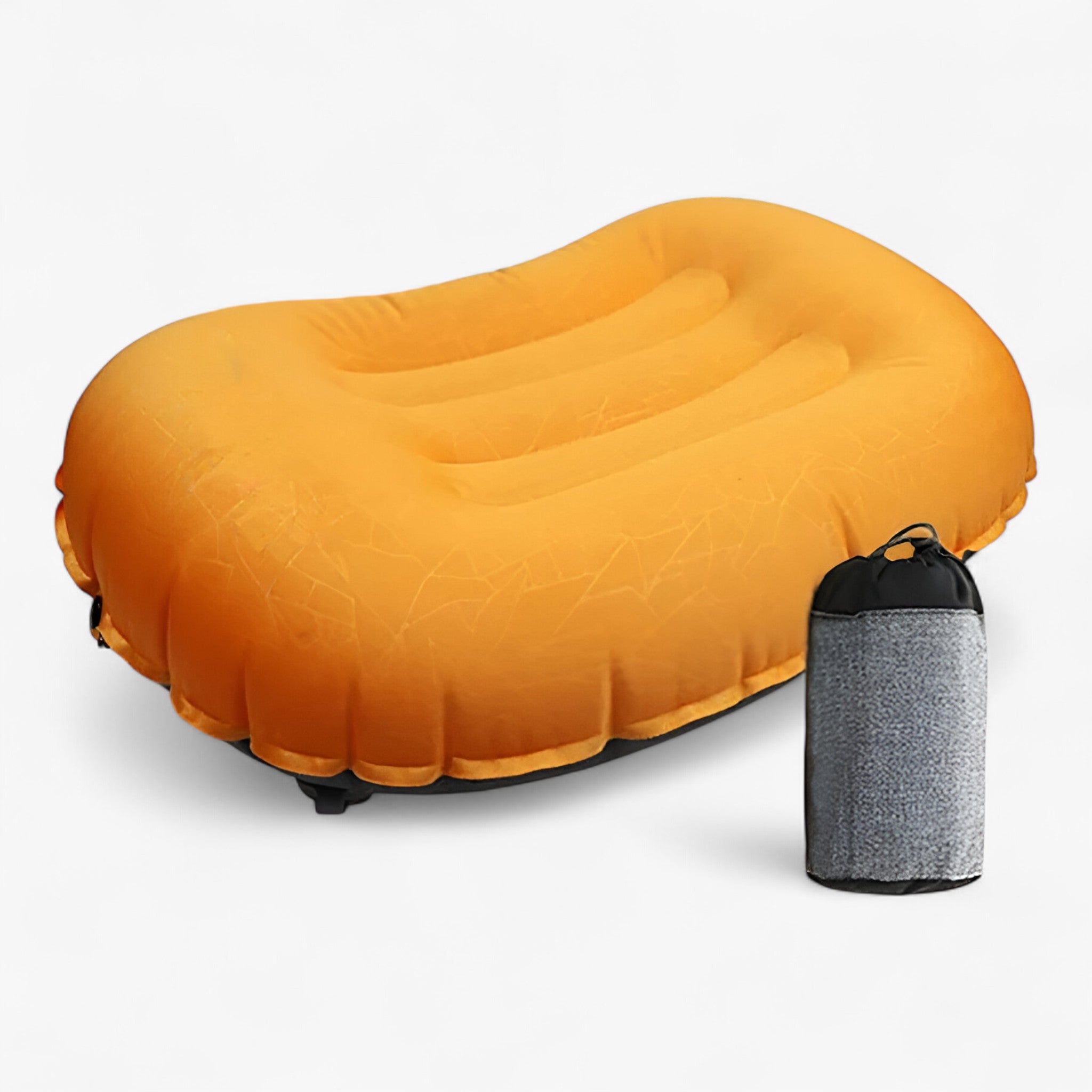 Ultralätt uppblåsbar resekudde – Ergonomiskt nackstöd för camping