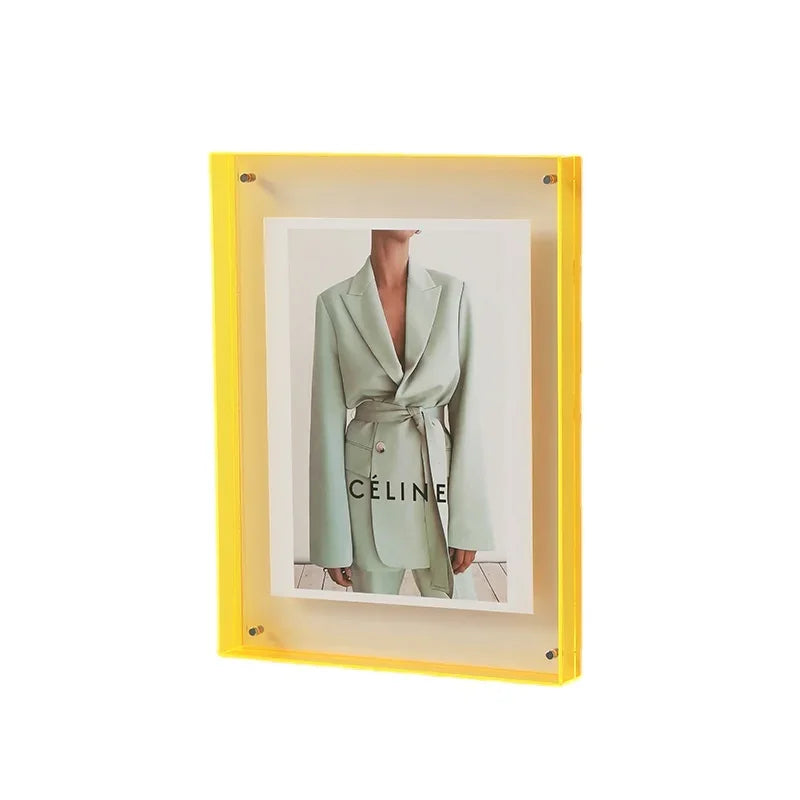 Dubbelsidig fotoram i akryl