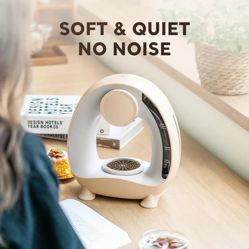 Kompakt 2-i-1-kaffebryggare – Espresso- och bryggmaskin för en portion