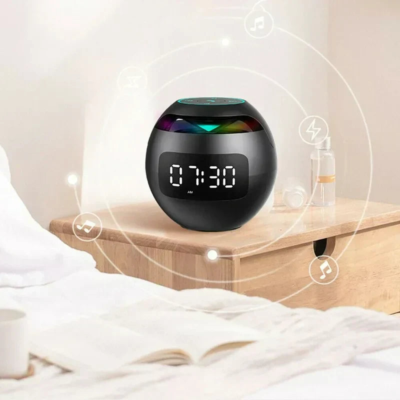 Bluetooth-väckarklocka – Smart LED-skärm med trådlös musik