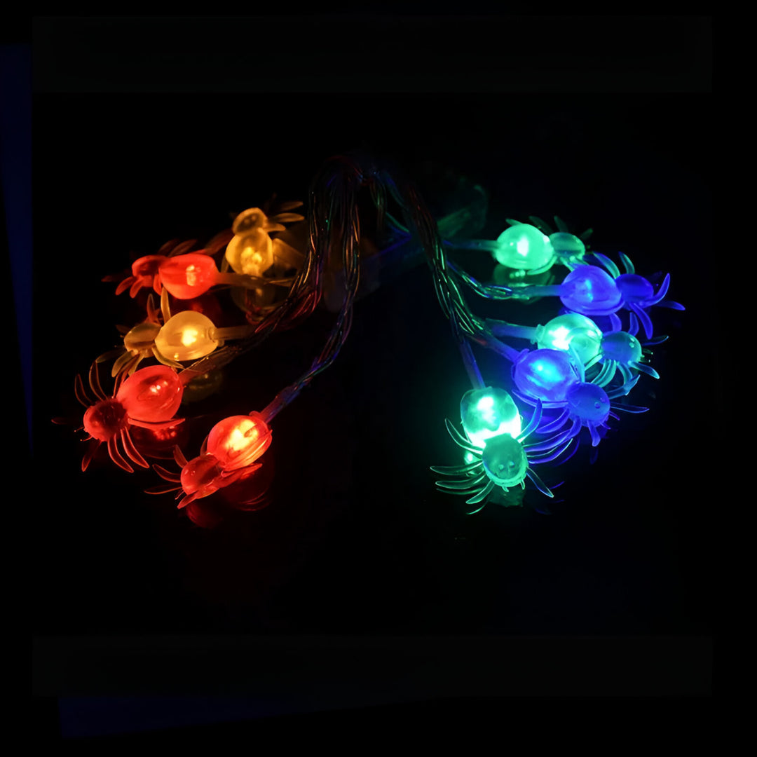 LED-ljusslingor för hemsökt Halloween-dekoration