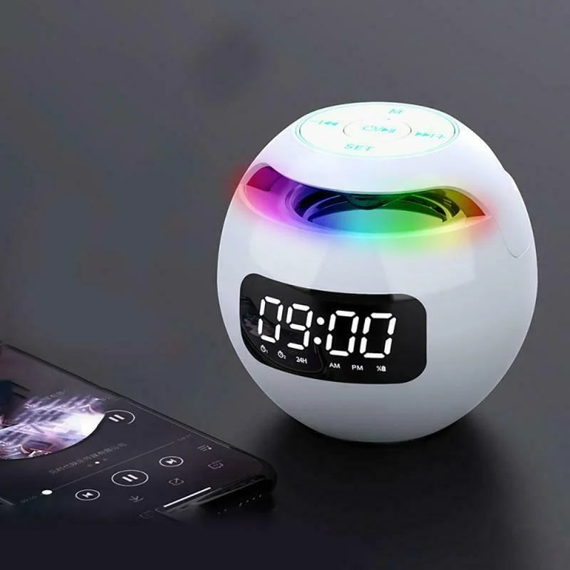 Bluetooth-väckarklocka – Smart LED-skärm med trådlös musik