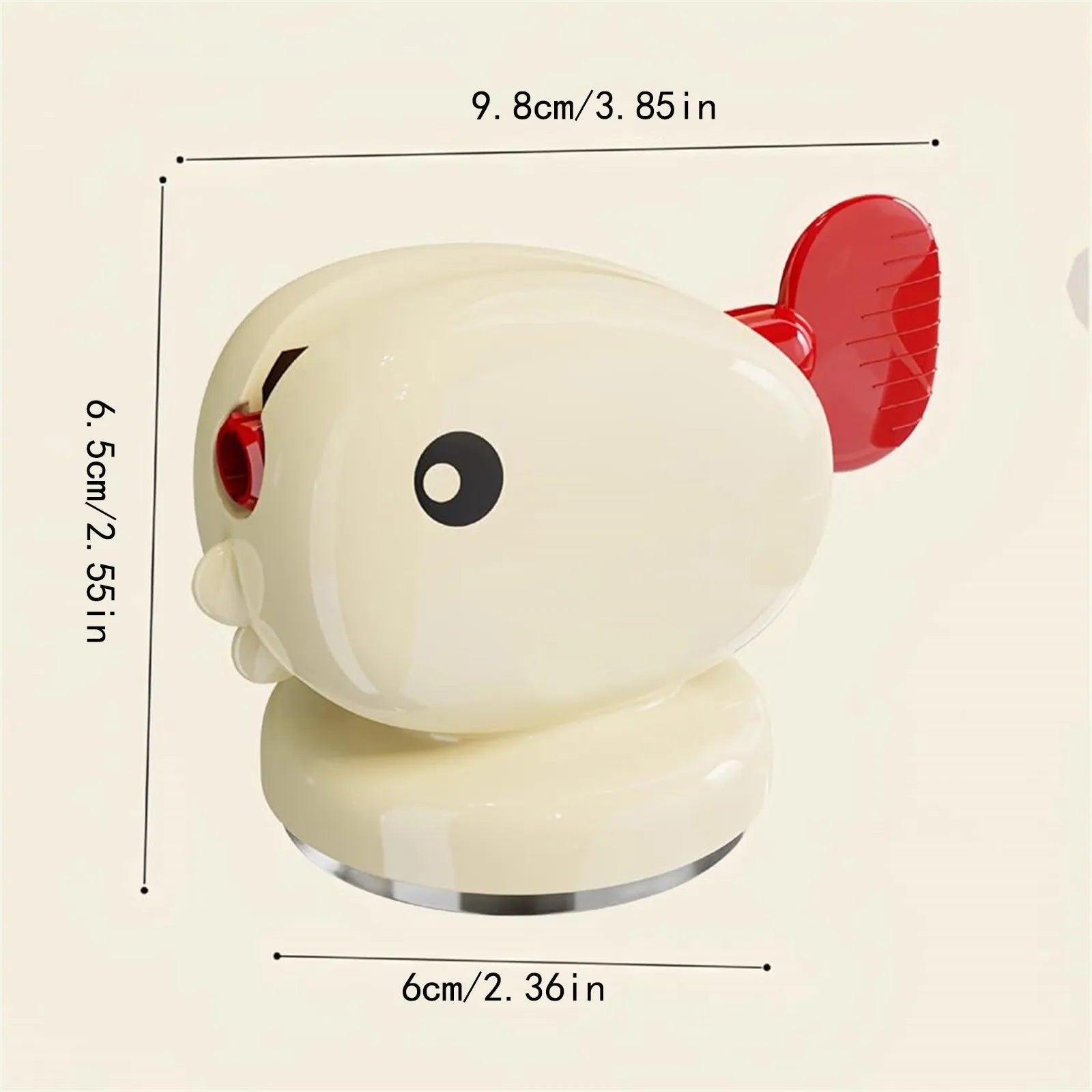 Tandkrämsdispenser och tubpress – Kladdfri badrumsorganisatör