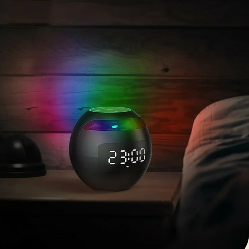 Bluetooth-väckarklocka – Smart LED-skärm med trådlös musik
