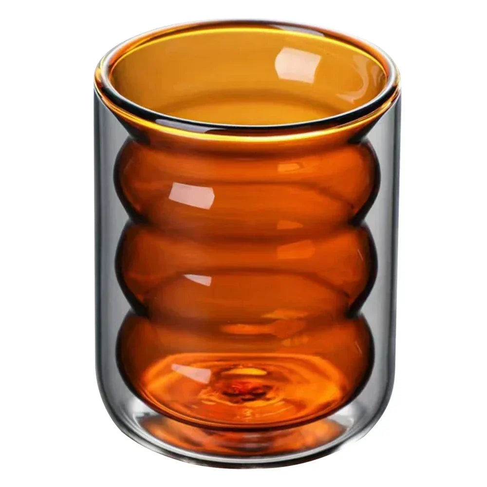 WaveMug - Våginspirerad dubbelväggig glasmugg