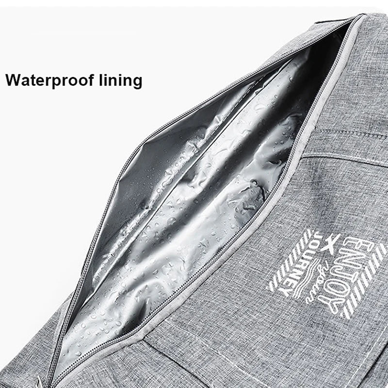 Expanderbar bagageväska för kvinnor – Lätt, hopfällbar reseväska