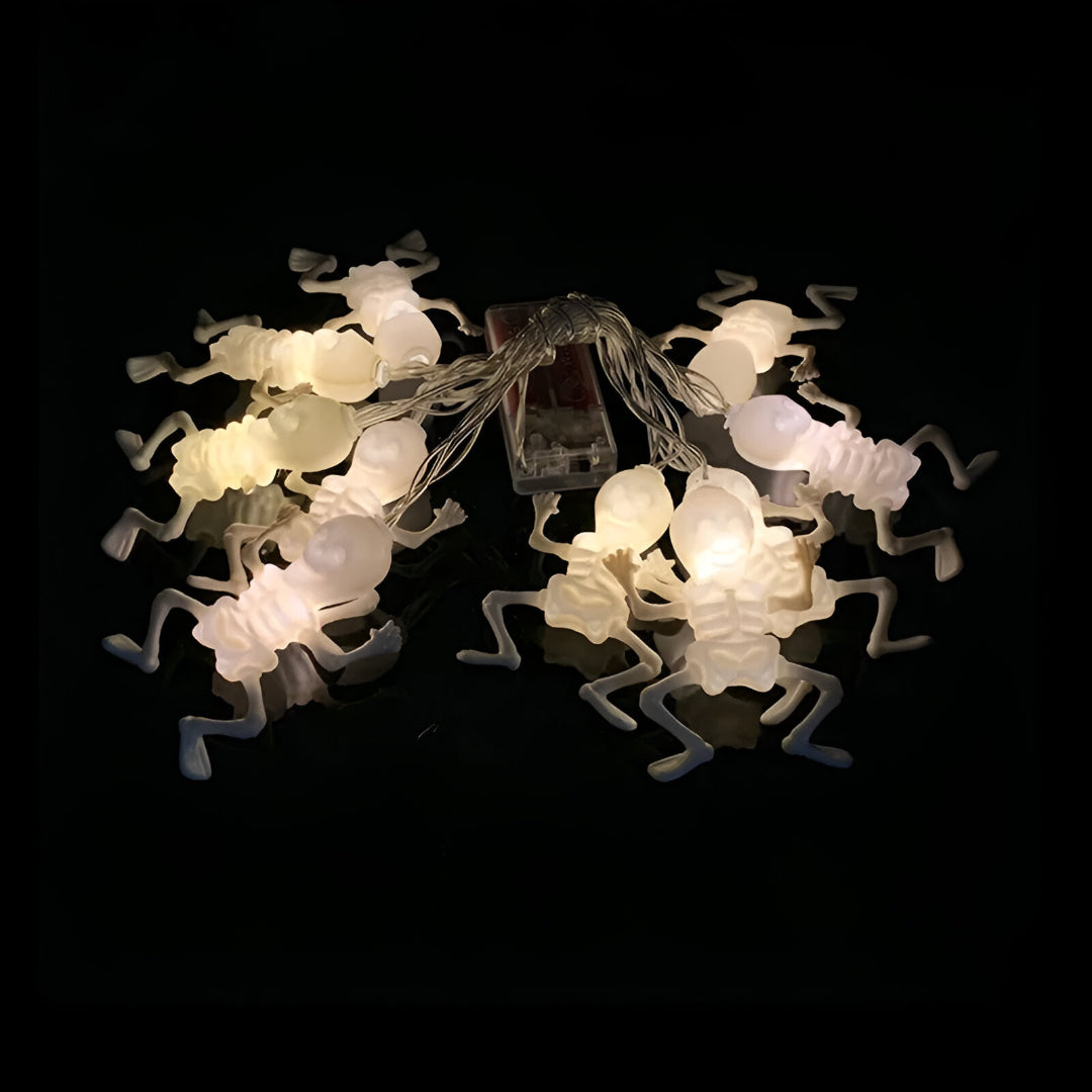 LED-ljusslingor för hemsökt Halloween-dekoration