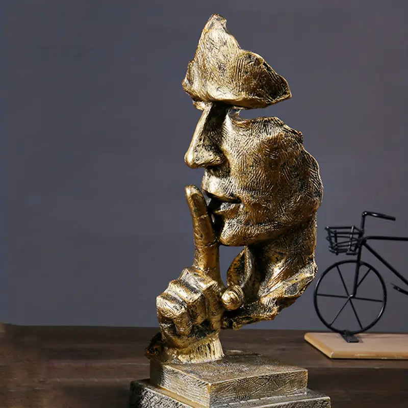 Modern 3-delad skulpturkollektion – Eleganta abstrakta figurer