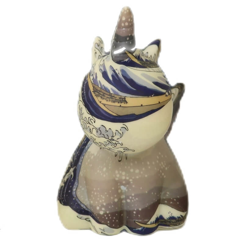 UnicornGlow | Handmålad 3D-tryckt LED-nattlampa