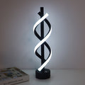Nordic Dual Spiral LED-lampa – modern järnremsdesign